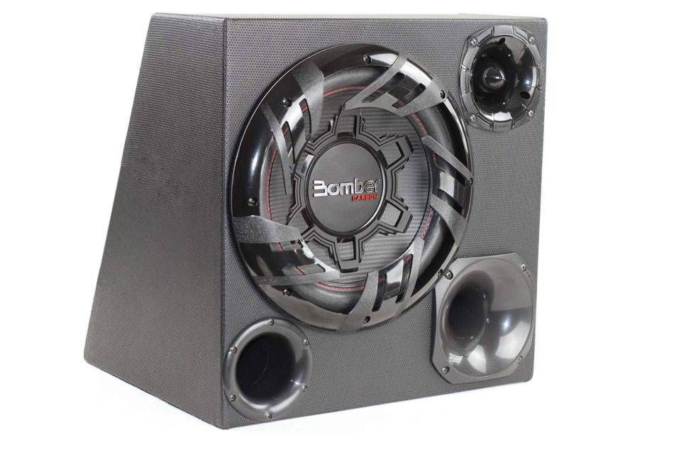 2個セット BOMBER 12インチ ウーハーボックス 3WAY カーオーディオ