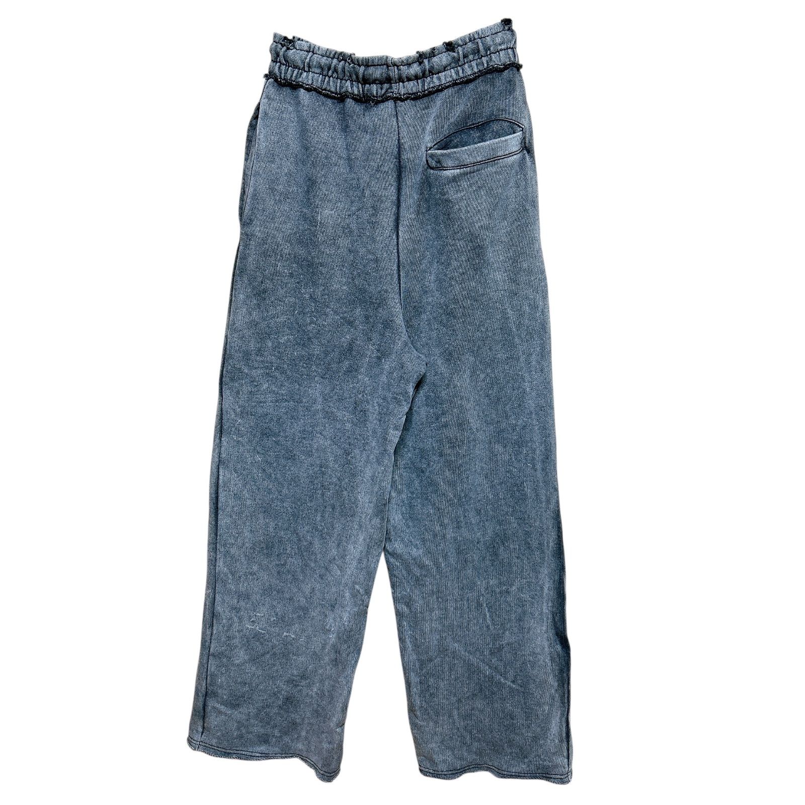 ZARA ザラ ビンテージ ワイド スウェット パンツ ビンテージ加工 