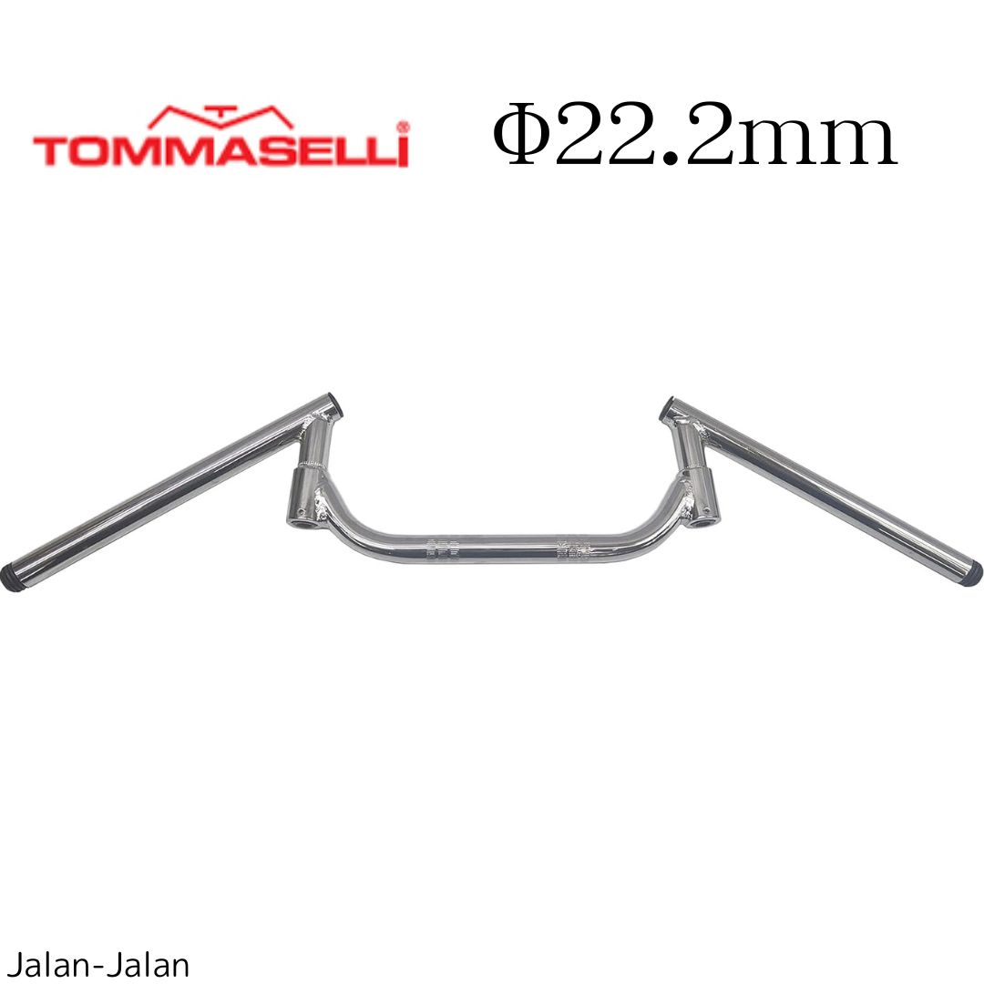 TOMMASELLI コンドルハンドル Φ22 クロームメッキ 角度調節