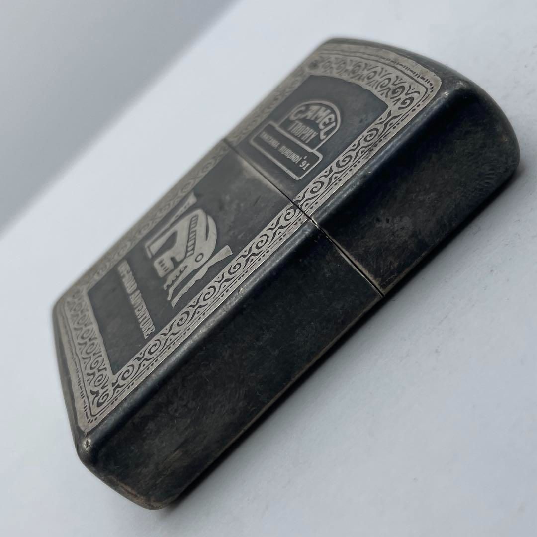 Zippo キャメルトロフィー タンザニア-ブルンジ’91 1991年1月製 CAMEL TROPHY TANZANIA-BURUBDI'91 OFF-ROAD ADVENTURE キャメル・トロフィー