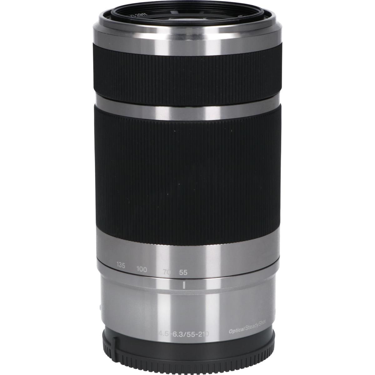 ＳＯＮＹ　Ｅ５５－２１０ｍｍ　Ｆ４．５－６．３ＯＳＳ　ＳＩＬＶＥＲ