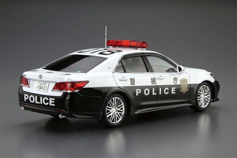 アオシマ プラモデル 1/24 ザ・モデルカー No.110 トヨタ GRS214 クラウン パトロールカー 交通取締用 '16