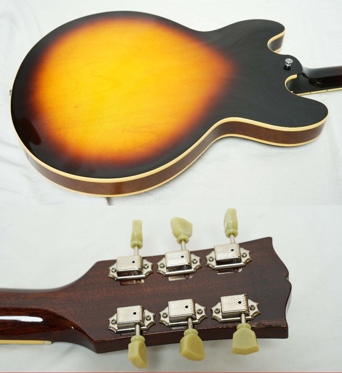 エピフォン　ES-335 寺田楽器製 ☆Epiphone Japan☆ES-335 VS セミアコ 日本製 寺田楽器製造