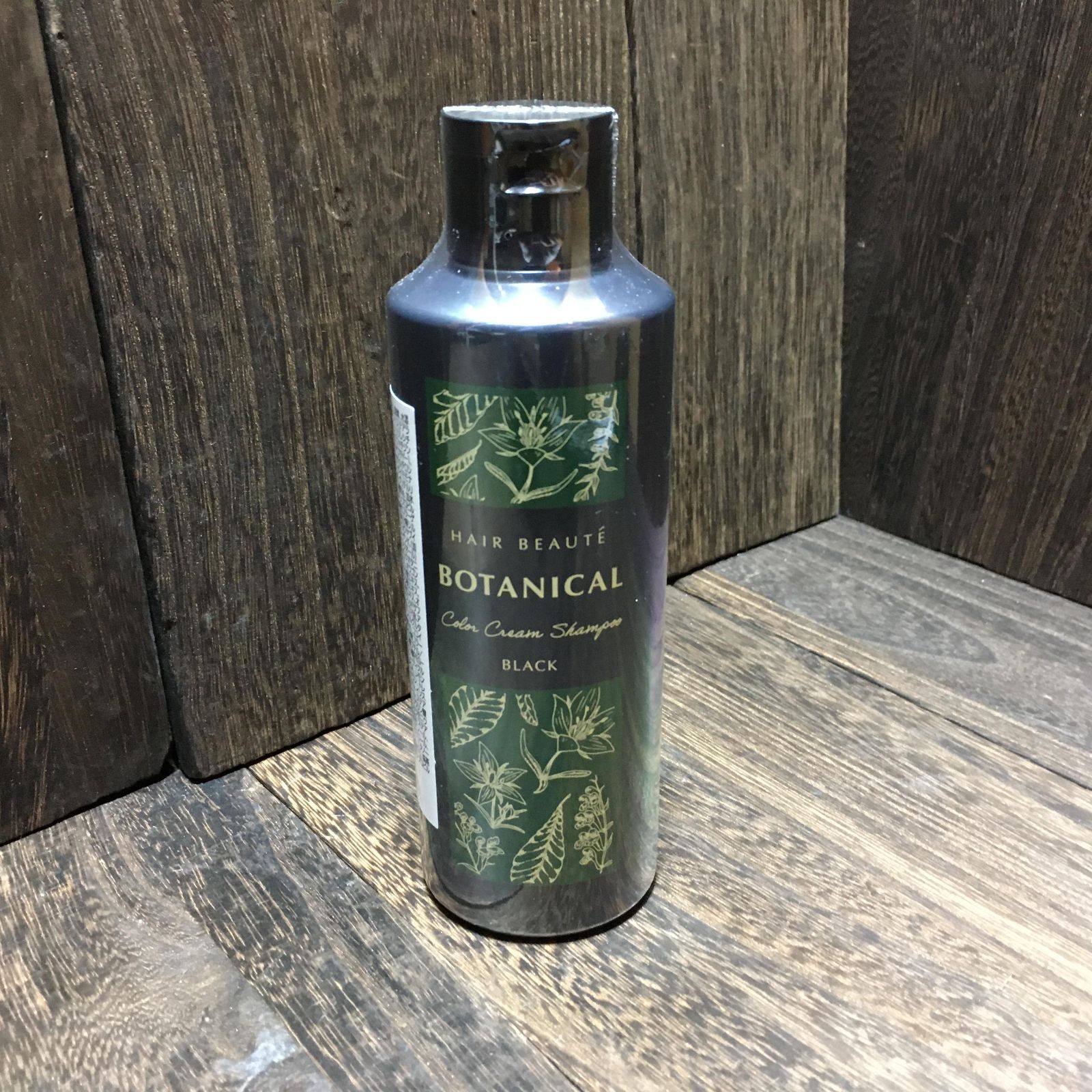 ヘアボーテ　ボタニカルカラー　クリームシャンプー　ブラック　200ml×6 Amazon | フューチャーラボ ボタニカルカラークリームシャンプー
