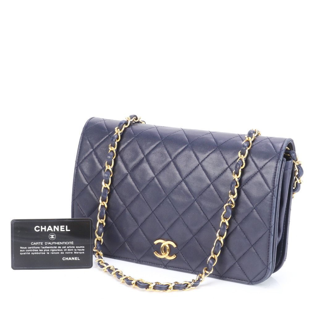 シャネル マトラッセ ラムスキン チェーン ショルダー ハンド トート