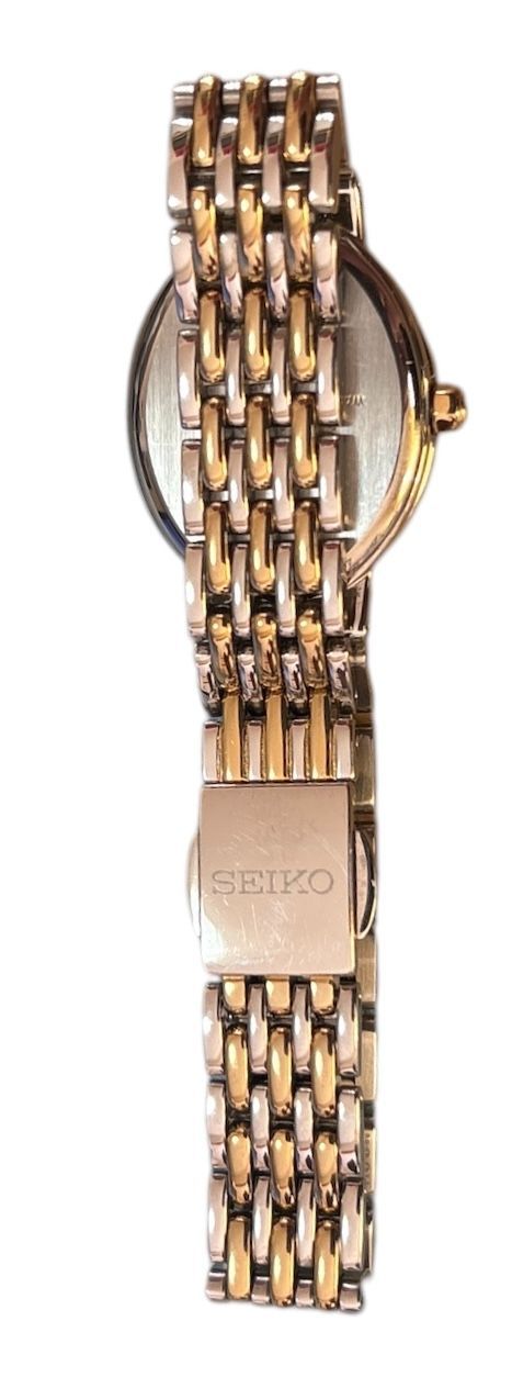 SEIKO セイコー EXCELINE エクセリーヌ V117-0AV0 ソーラー ダイヤ