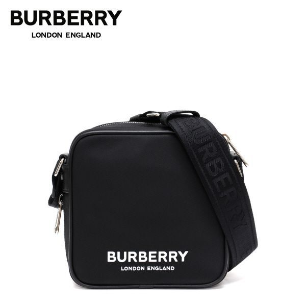 バーバリー BURBERRY  SQUARE PADDY クロスボディバッグ【BLACK】 8066111  BLACK/【2023SS】m-bag