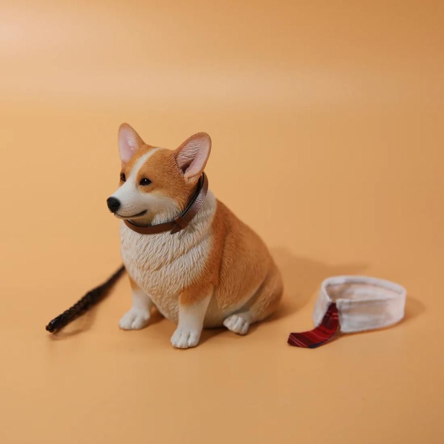 1/6サイズ 太っちょ レッド色のウェルシュ・コーギー
