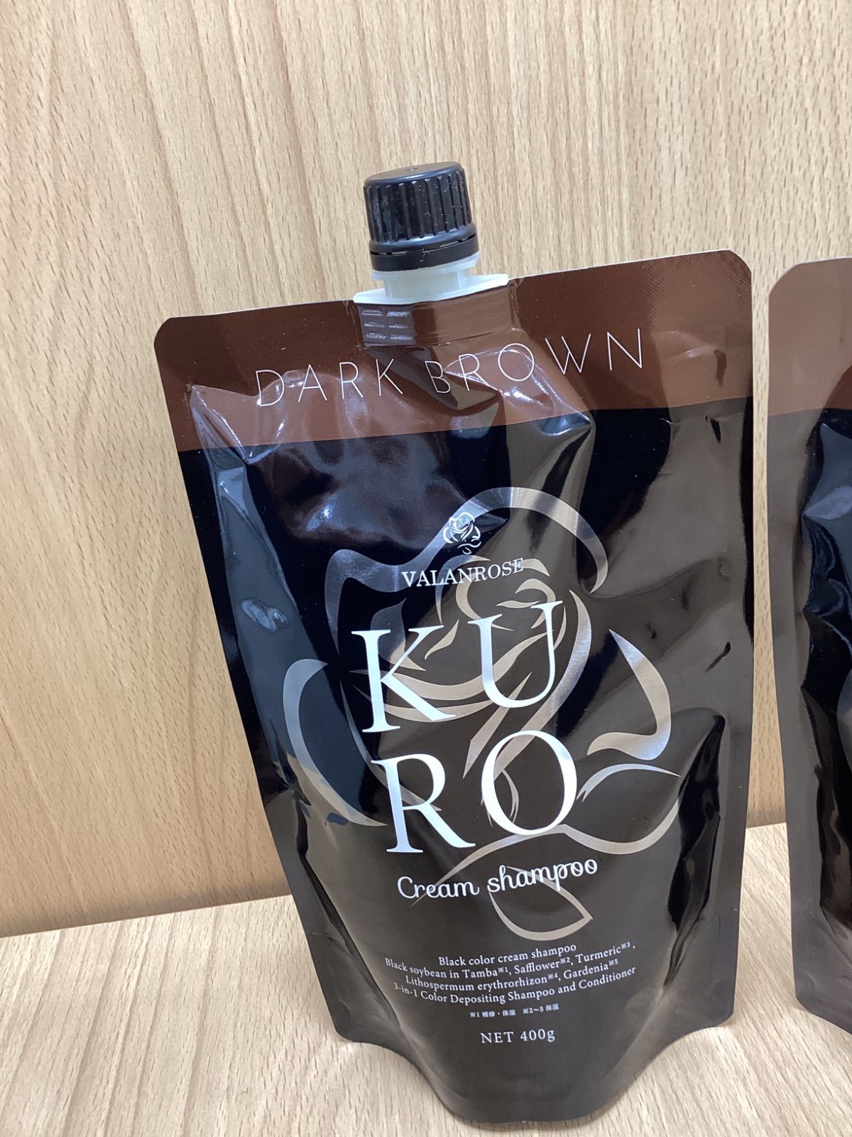 VRクロクリームシャンプー ダークブラウン ×3 KURO VRクロクリームシャンプー ダークブラウン - メルカリ