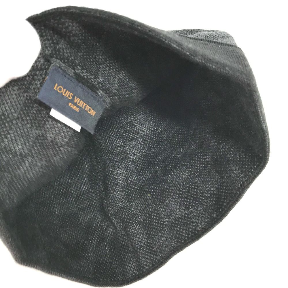 【極美品】ルイヴィトン ボネ・プティ ダミエ ニット帽 LVロゴ M70009 LOUIS VUITTON ルイヴィトン ニット帽 ボネ・プティ ダミエ