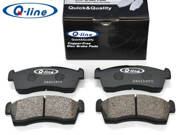 ピノ HC24S フロント ブレーキパッド 前 Q-line カッパーフリー 銅フリー 日産 Q-9041 H19.01～H21.11