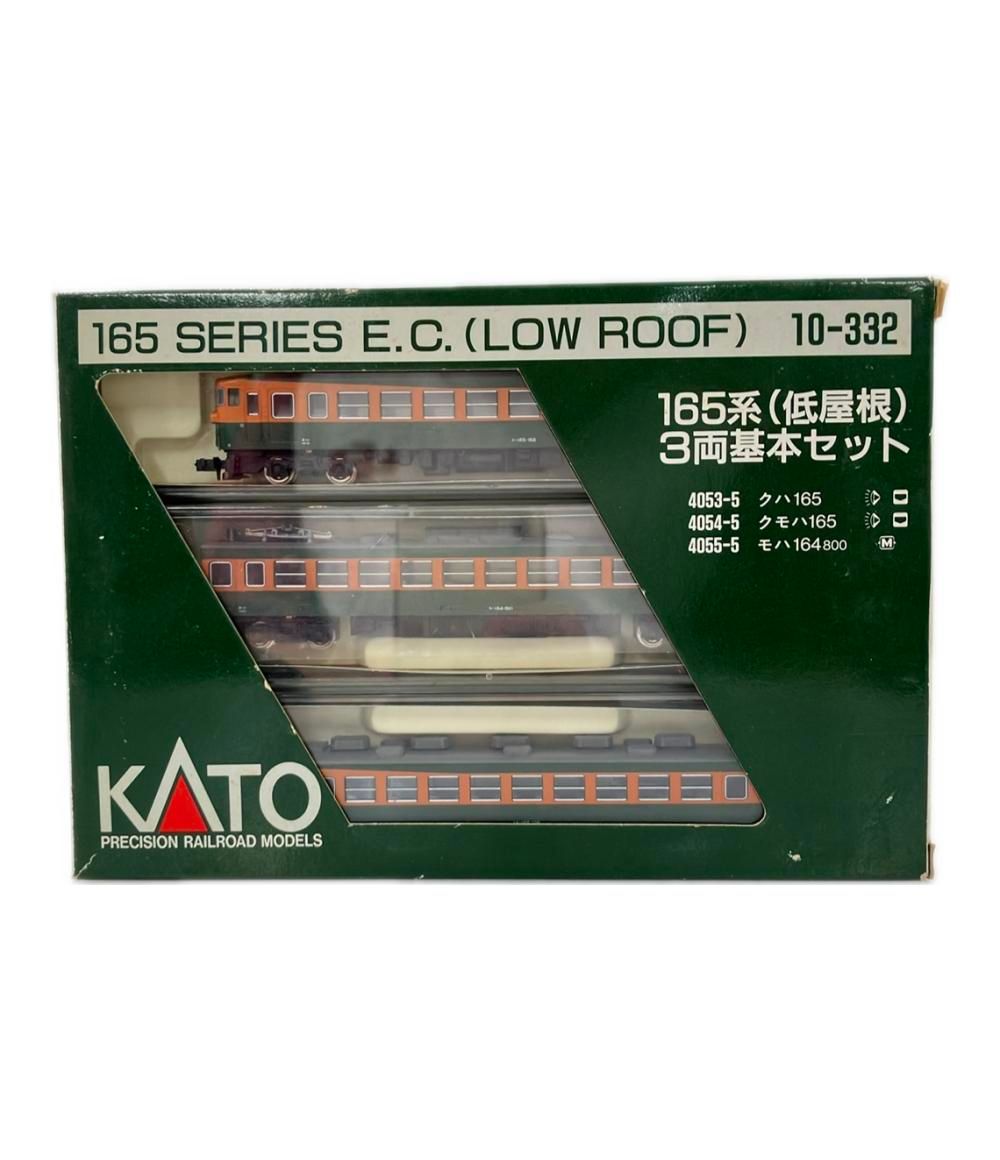 165系(低屋根)3両基本セット 鉄道模型 Nゲージ クハ165 クモハ165