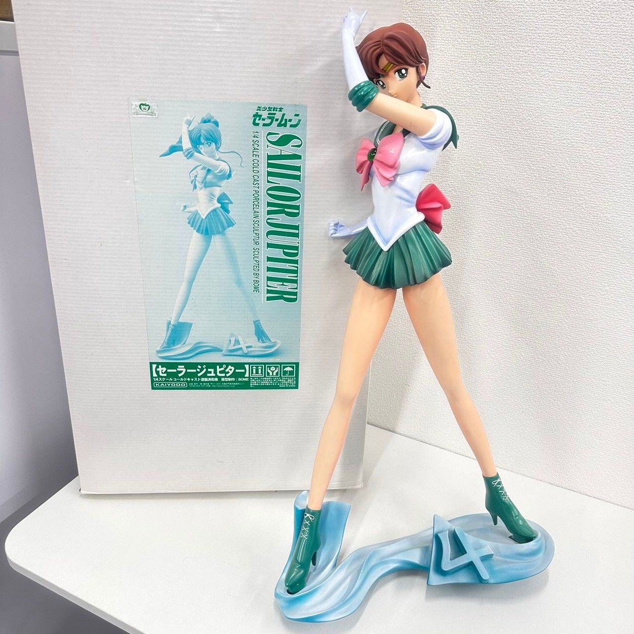 【2024年最新】海外限定の人気アイテム 海洋堂 BOME 1/4 セーラージュピター 美少女戦士 セーラームーン コミック・アニメ