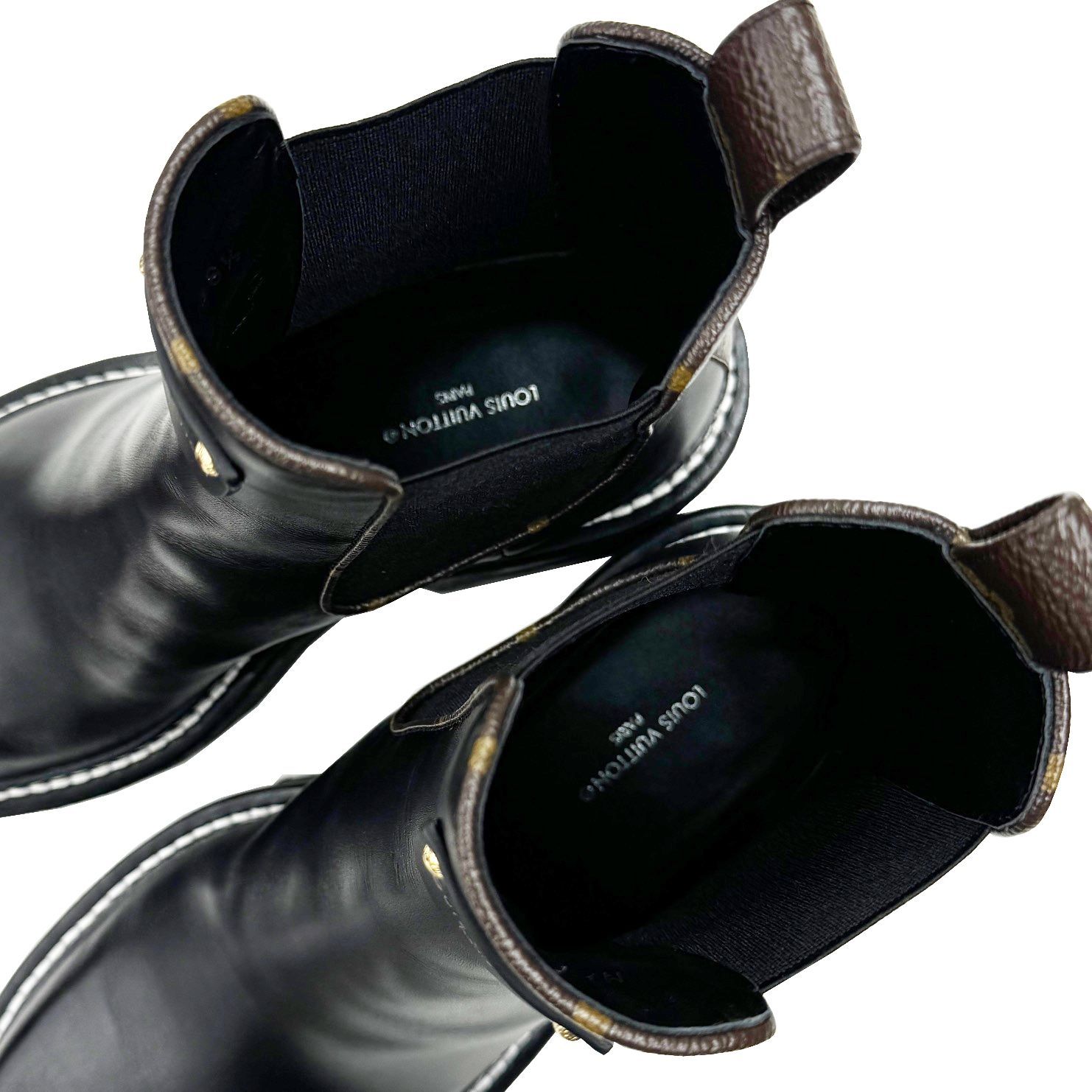 LOUIS VUITTON ルイ ヴィトン LVボブール・ライン アンクル