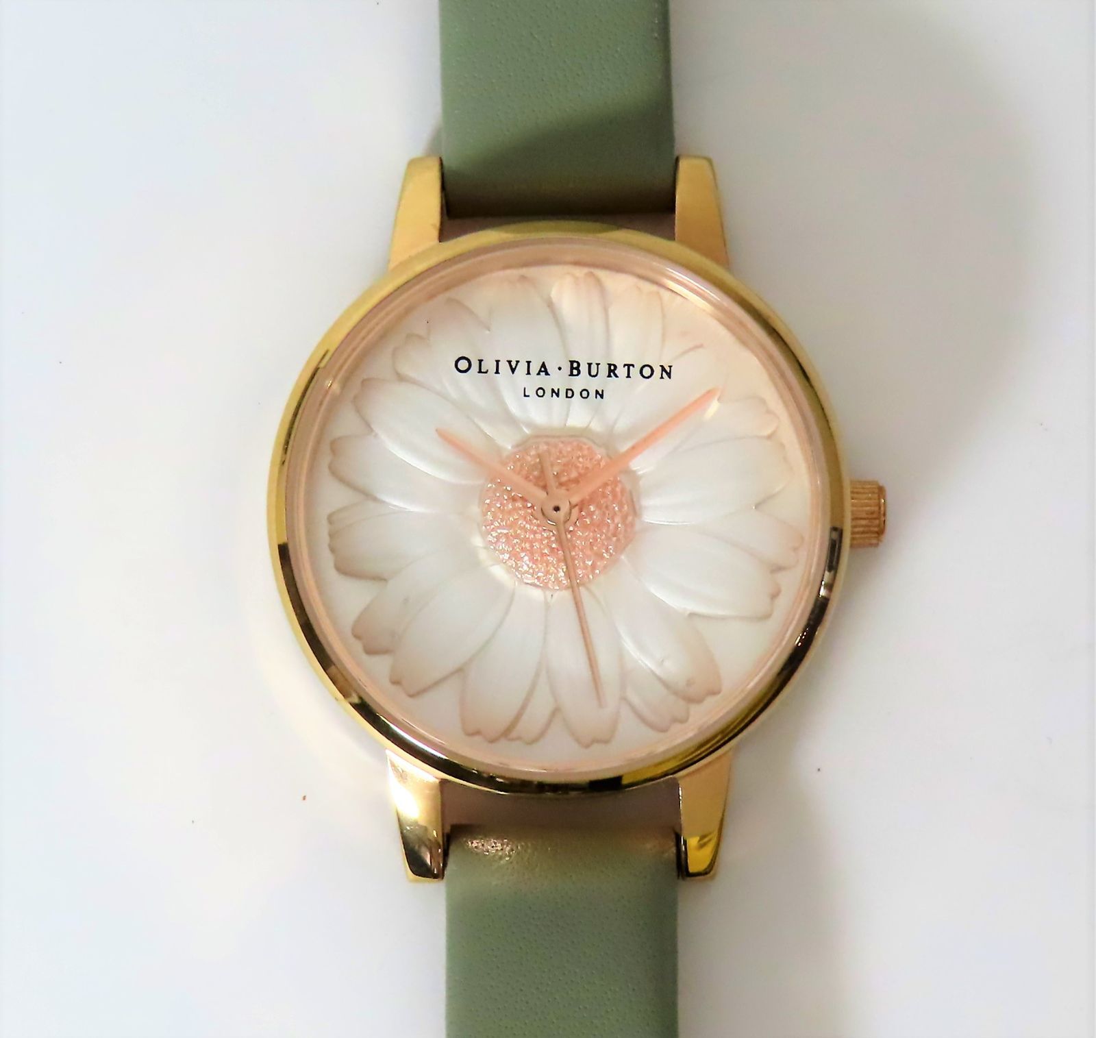 美品 稼働品 OLIVIA BURTON オリビアバートン クオーツ 腕時計 OBW0489