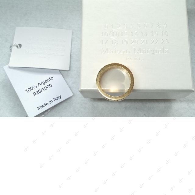 ○新品/正規品○ MAISON MARGIELA ナンバー リング 6mm - import shop