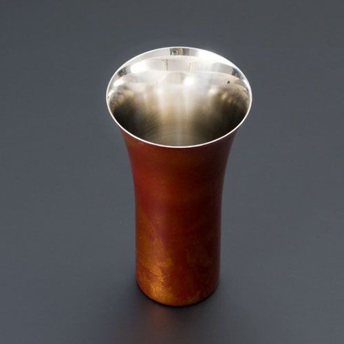 ウチキ 漆磨 漆塗りカップ 白檀 びゃくだん シングルカップL 赤 SCS L 502