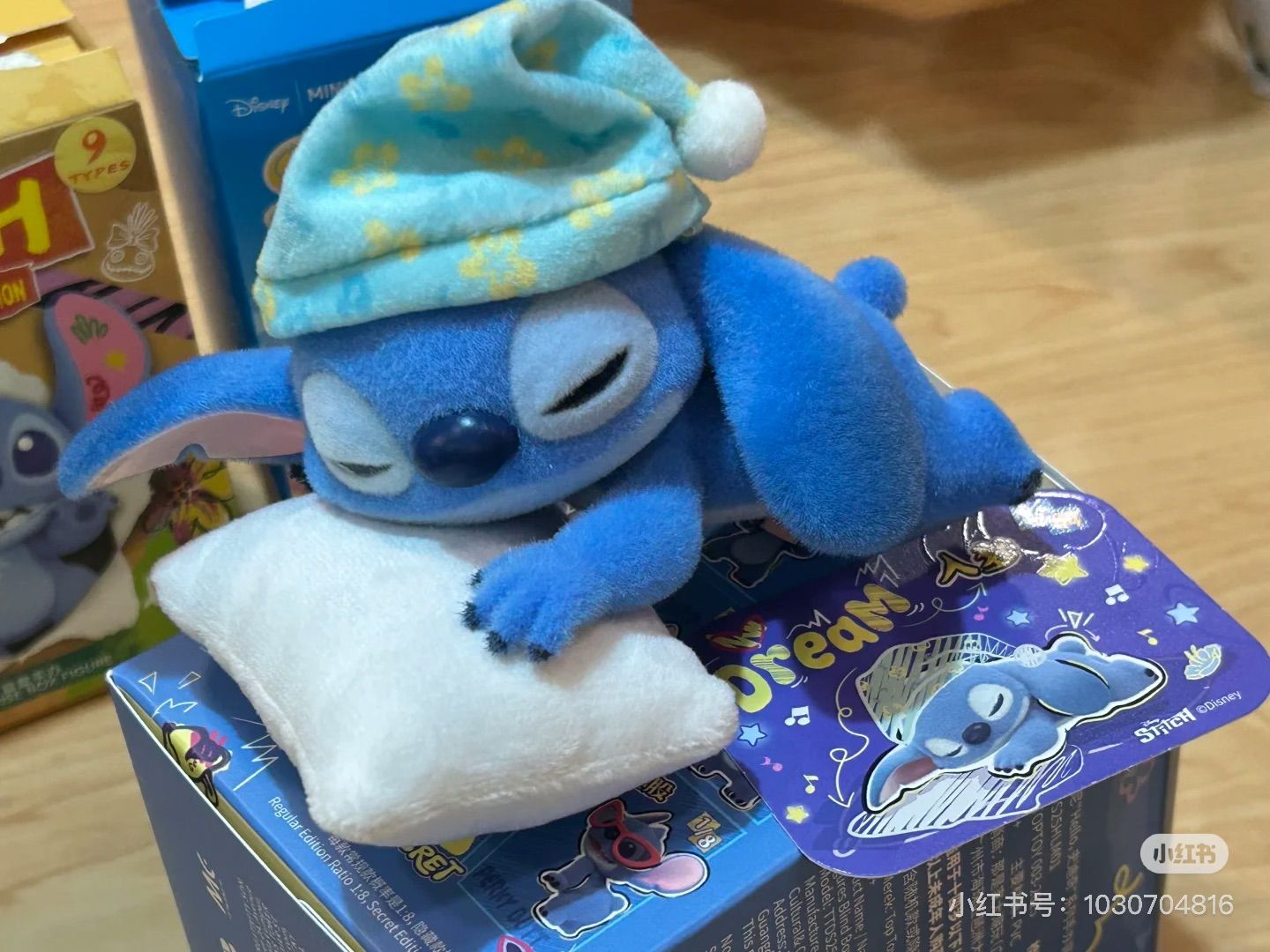 入梦｜モコモコ｜ふわふわ｜触って感じる blue