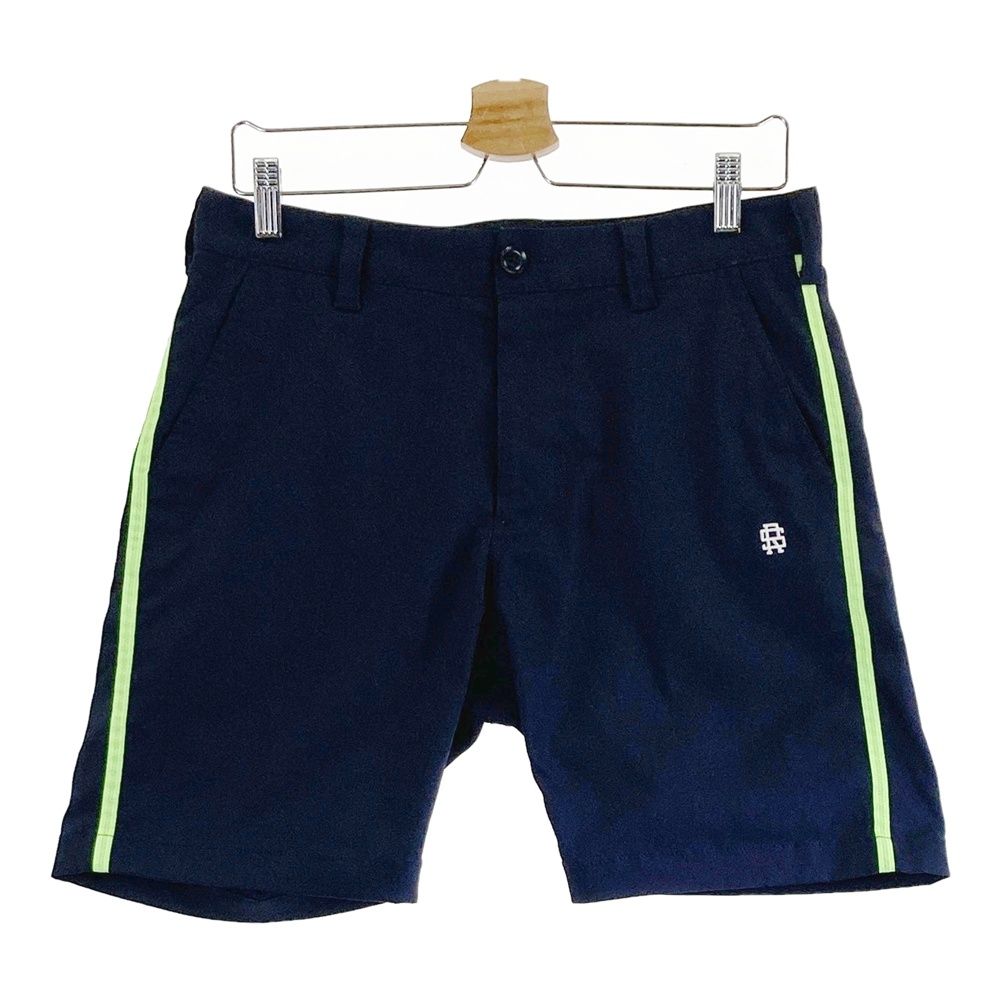 サイズ S ROUGH-SWELL ラフアンドスウェル ハーフパンツ サイドライン ネイビー系 240101457247 ゴルフウェア メンズ ストスト