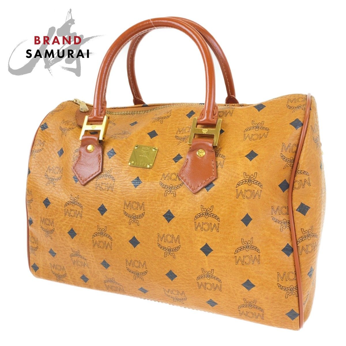 MCM エム・シー・エム ヴィンテージ ヴィセトスパターン ブラウン 
