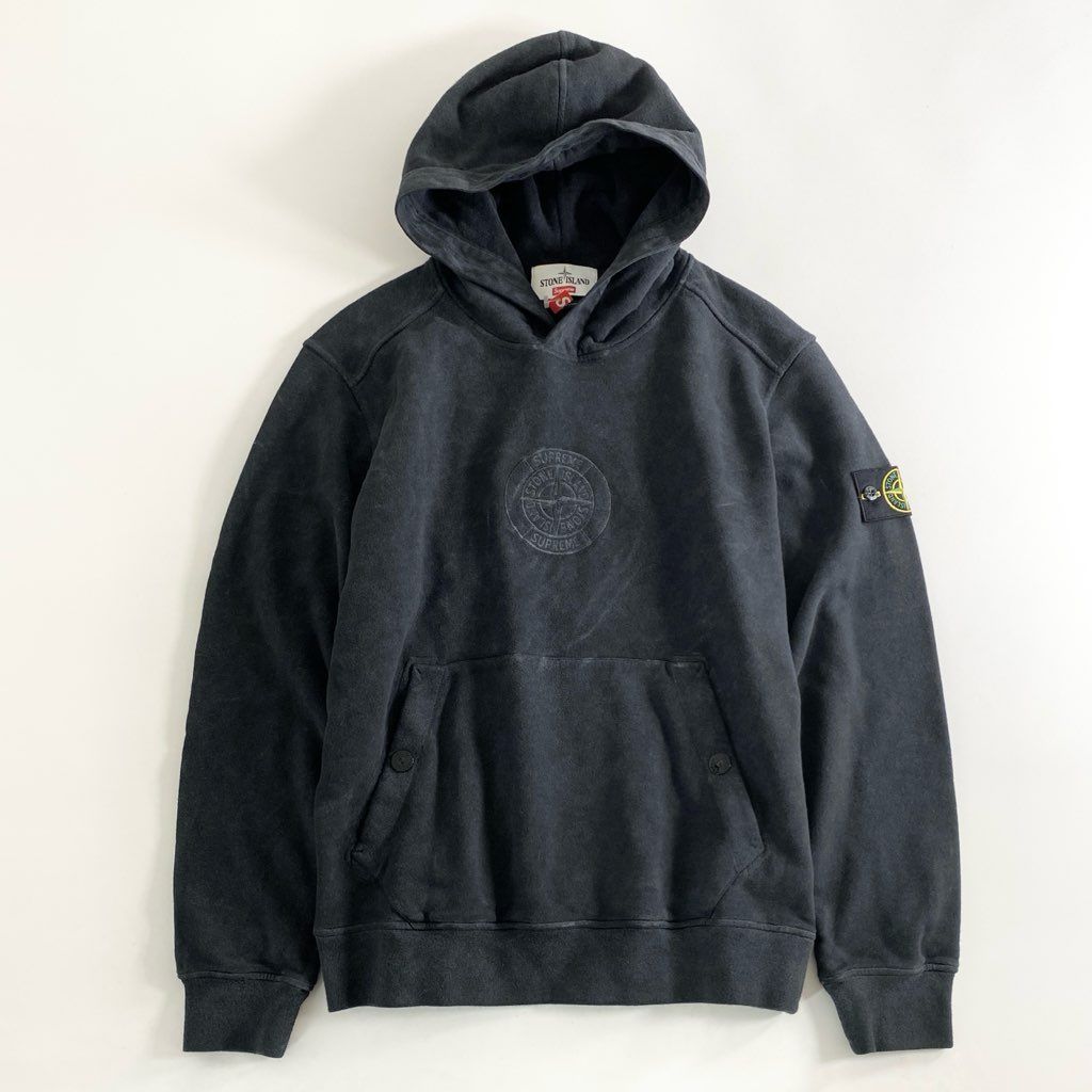 美品】STONE ISLAND スウェット トレーナー 黒 M（極美品