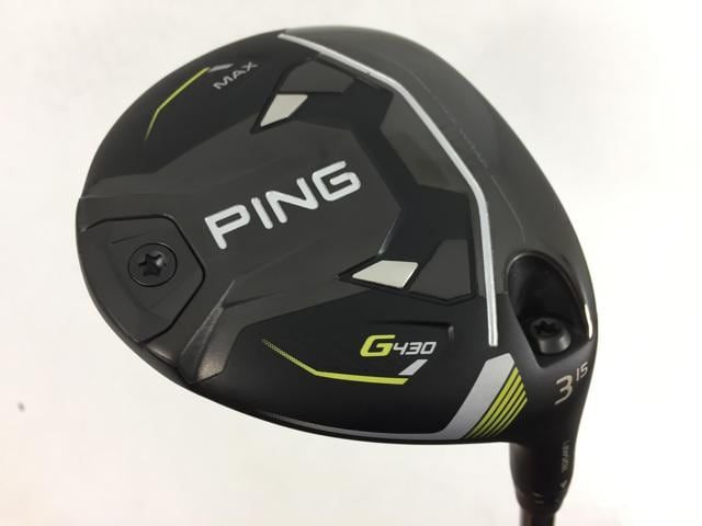 返品OK ゴルフクラブ ピン G430 MAX フェアウェイ PING TOUR 2.0 CHROME 65 3W