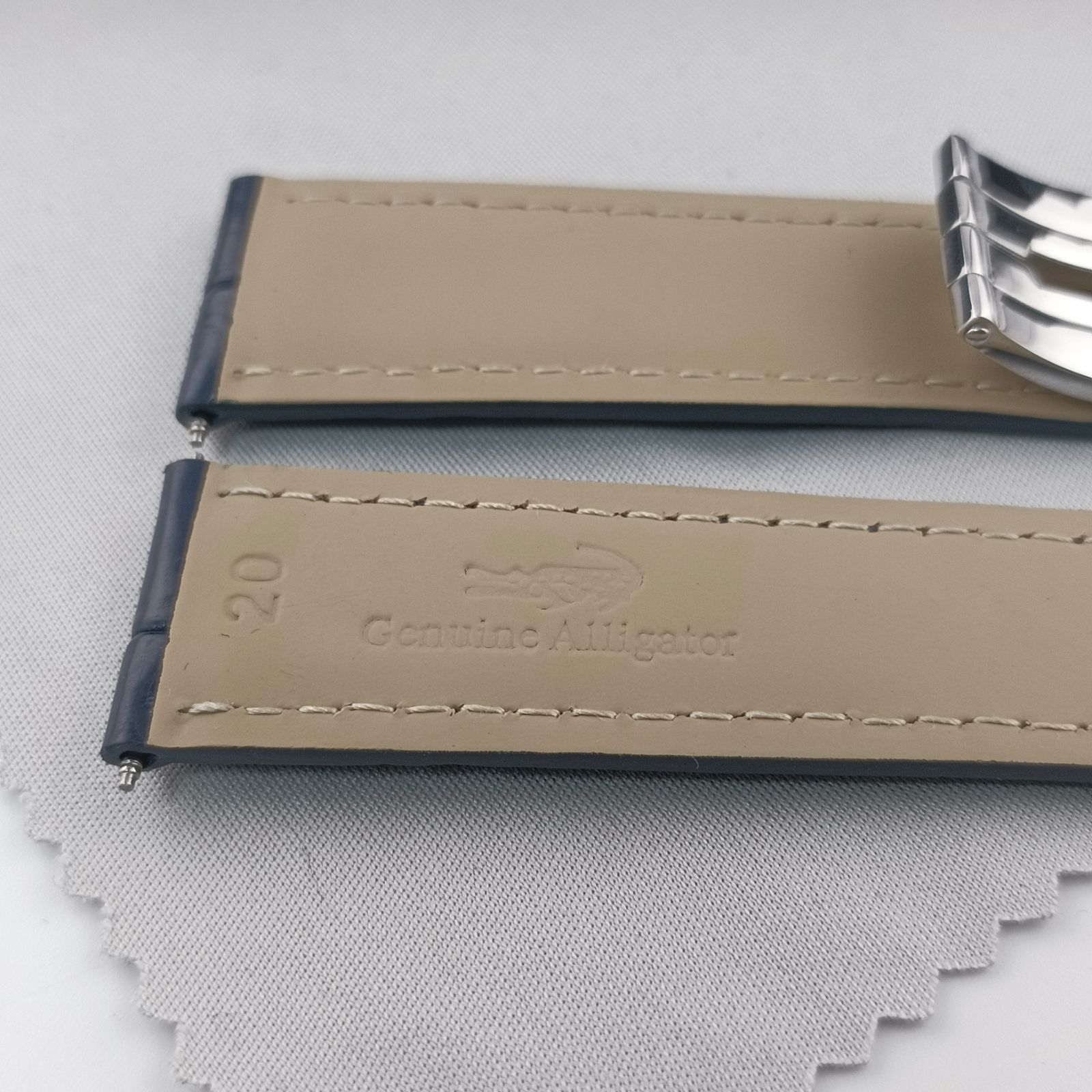 JAQUET DROZ ジャケドロー 純正 クロコ ベルト 美品 ジャケ・ドロー