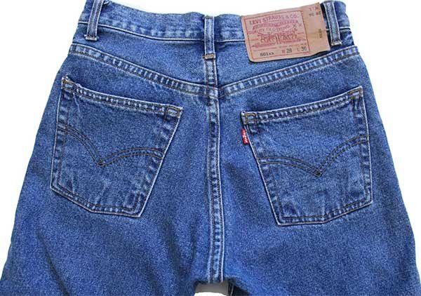 Levi's 501 デニムパンツ W28 L36 LEVI'S 501】Made in U.S.A. straight denim pants W28 L36