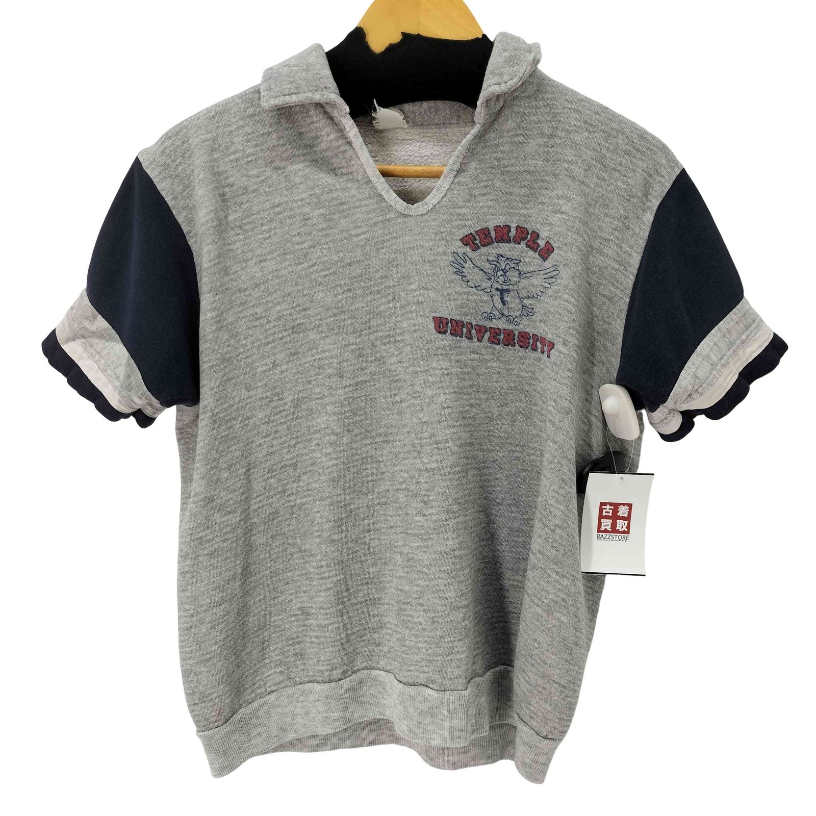 70s Champion バータグ 半袖スウェット チャンピオン 希少 70s バータグ スウェットtシャツ 染み込み