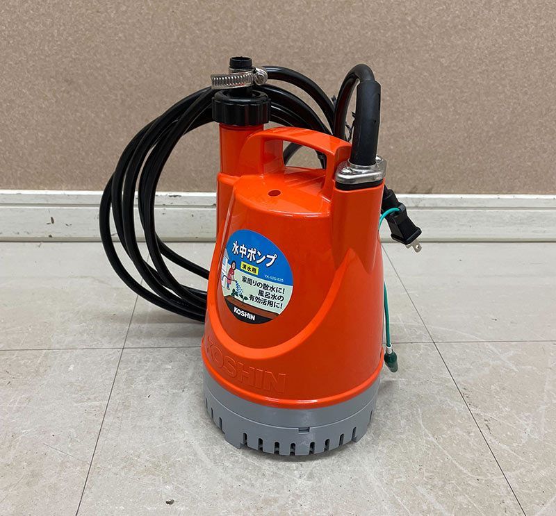 工進 ポンディ フルタイム 50HZ FT525 工進 FT-525 清水用水中ポンプ