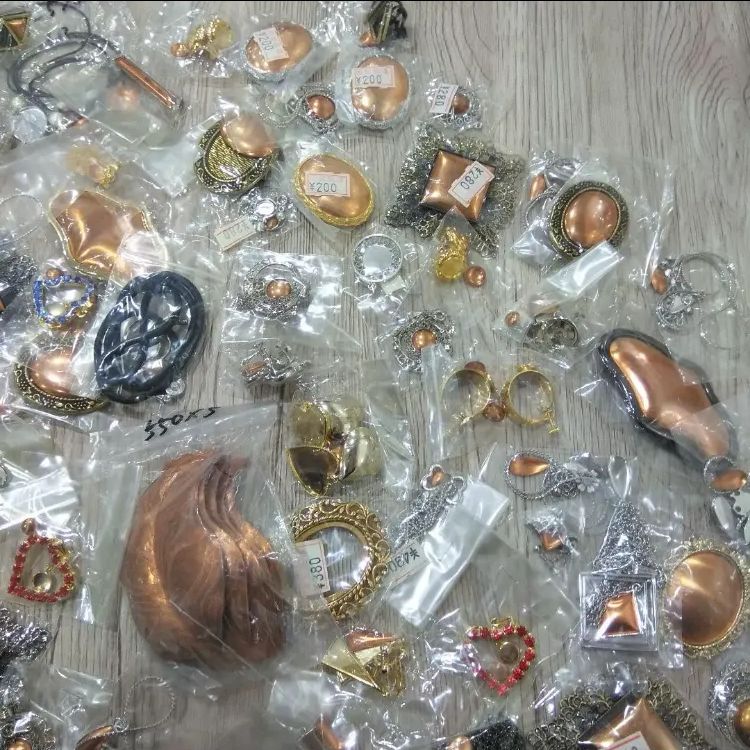 K096 七宝焼きアクセサリーパーツ素材 大量130点セット - メルカリ