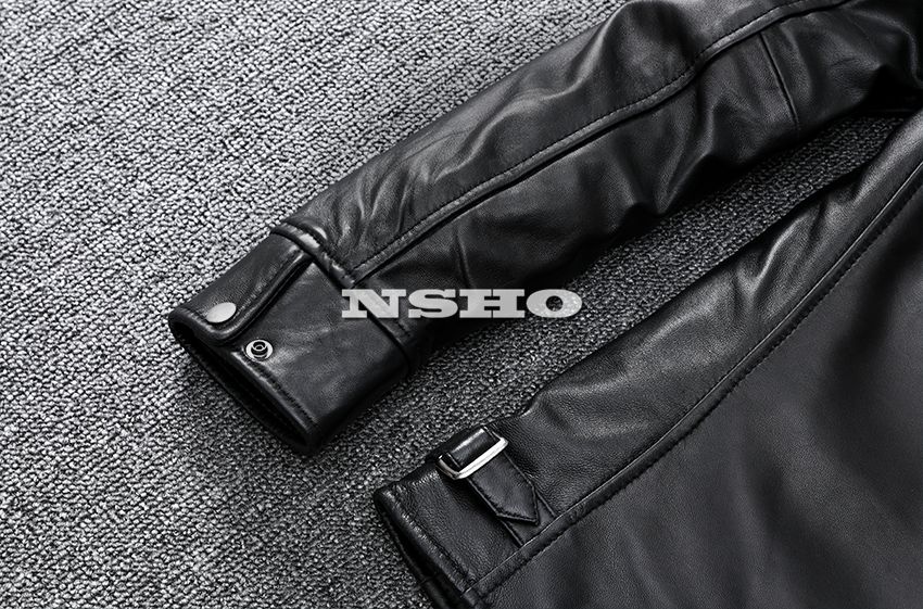 上質 革ジャン シープスキン メンズ ミニマムスタイル シングル