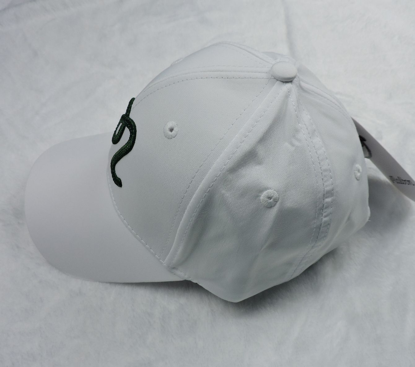 新品 Malbon キャップ ホワイト ホワイト】MALBON GOLF 春夏 ゴルフキャップ マーカー付 - メルカリ