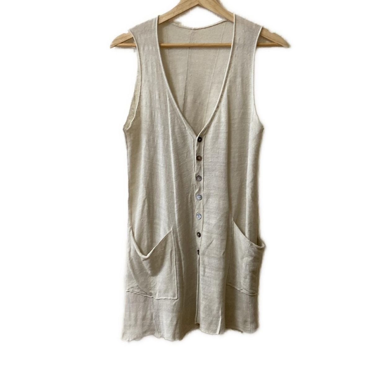 JURGENLEHL ヨーガンレール ベスト　絹　シルク　Ｍサイズ JURGENLEHL ヨーガンレール ベスト 絹 シルク Mサイズ ベスト