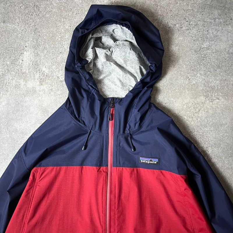 18年製 Patagonia ラナーデール ナイロン フード パーカー ジャケット 