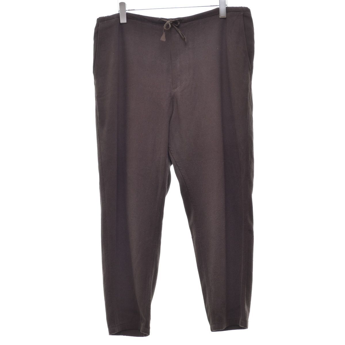 コモリ シルクネップテーパードパンツ ブラック 19ss】comoli