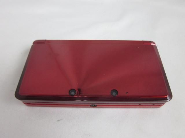  中古品 ゲーム ニンテンドー3DS 本体 CTR-001 フレアレッド 動作品 本体のみ