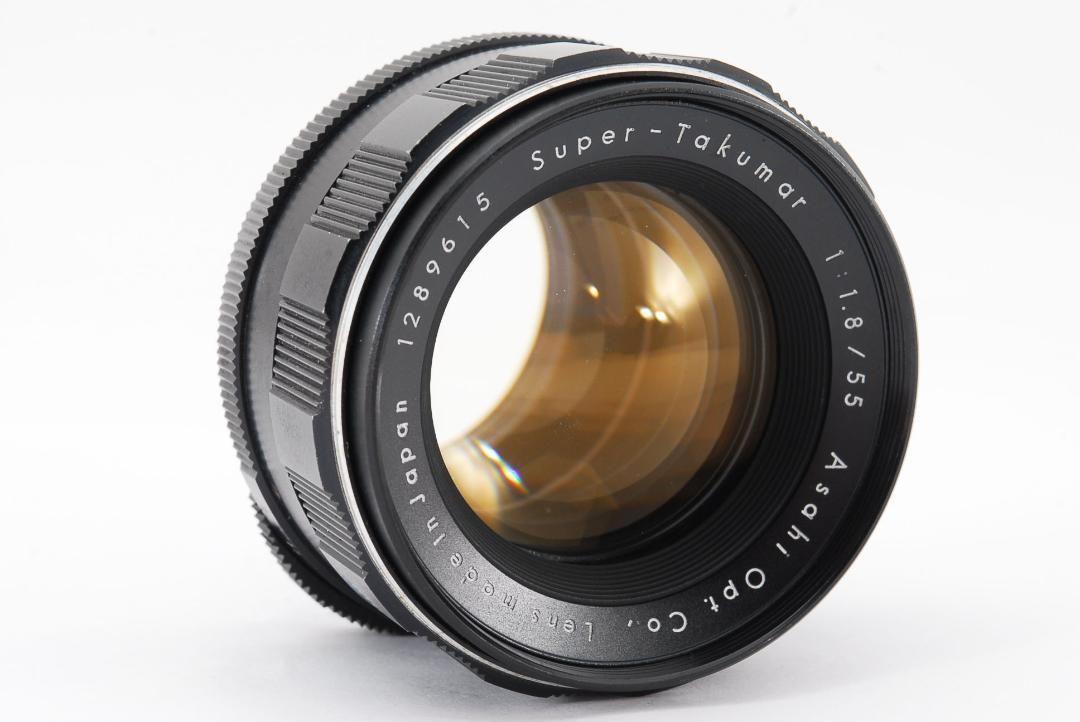 ☆前期型☆ Super Takumar 55mm F1.8 フード付 L732 - ゆしのカメラ