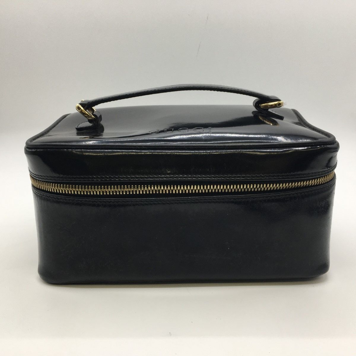 ◎◎GUCCI グッチ 化粧ポーチ バニティバッグ ポーチ エナメル