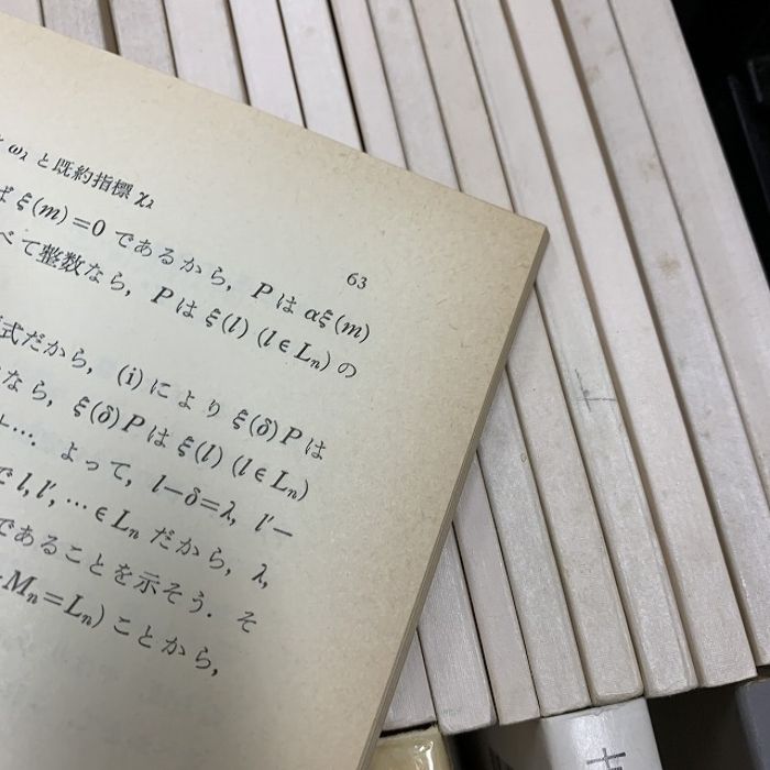 数学関係書籍 まとめて63冊セット 岩波講座基礎数学 ホモロジー