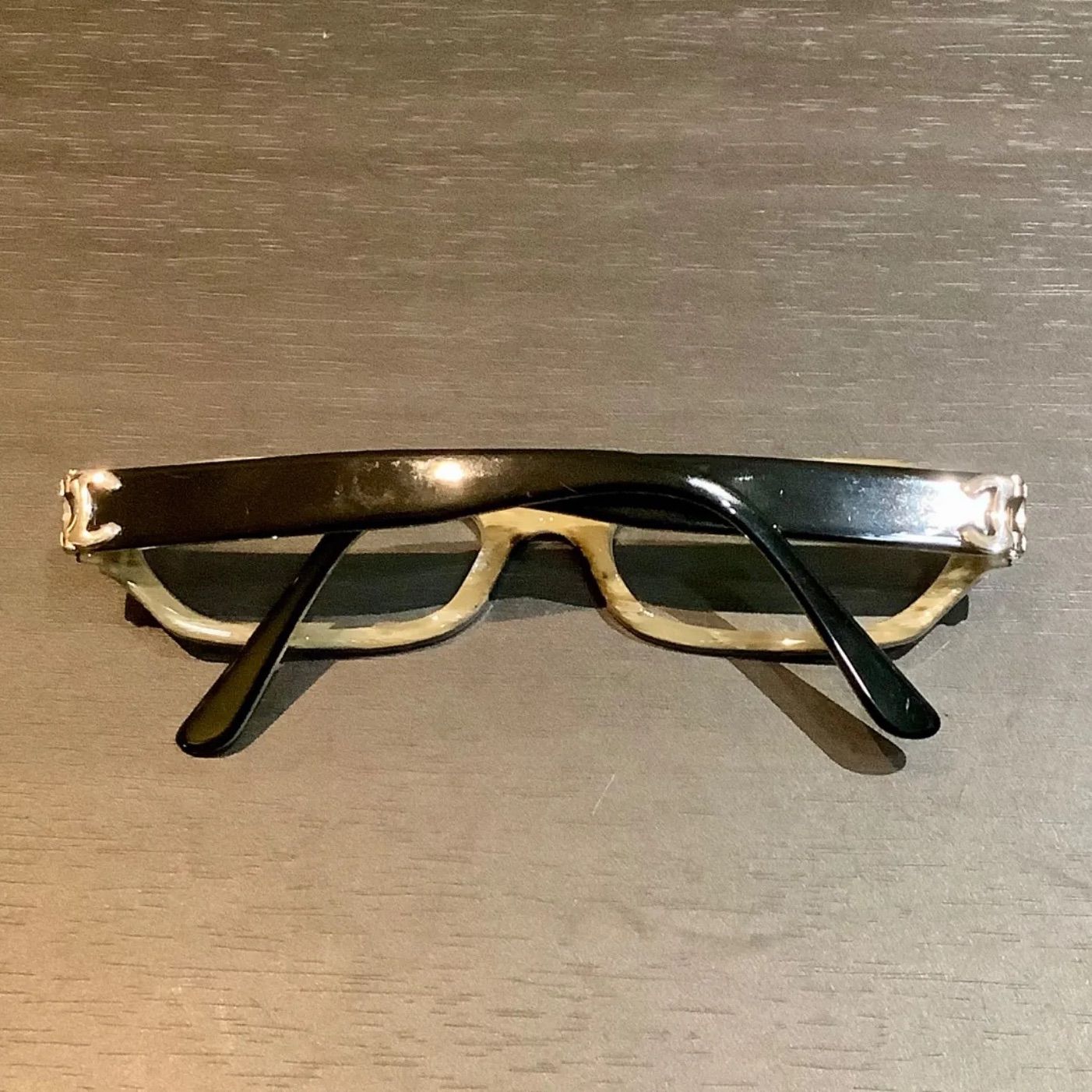 シャネル CHANEL 3038 ココマーク フレーム 眼鏡 めがね メガネ 黒 