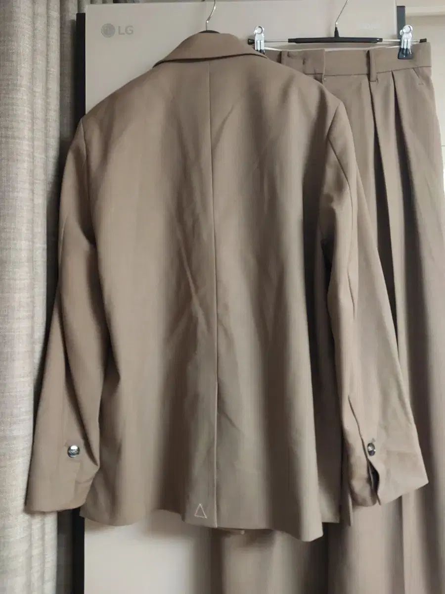 SYSTEMシステム ブレーザー ワイドパンツ セット