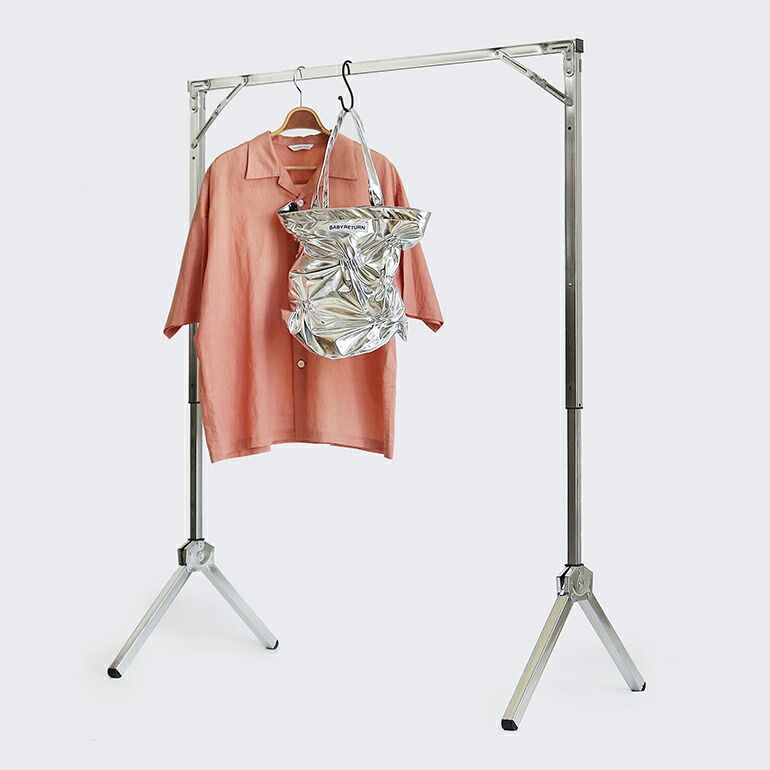 POST GENERAL ポストジェネラル EXHIBITION FOLDABLE HANGER RACK エキシビション フォルダブルハンガーラック スチール 折りたたみ