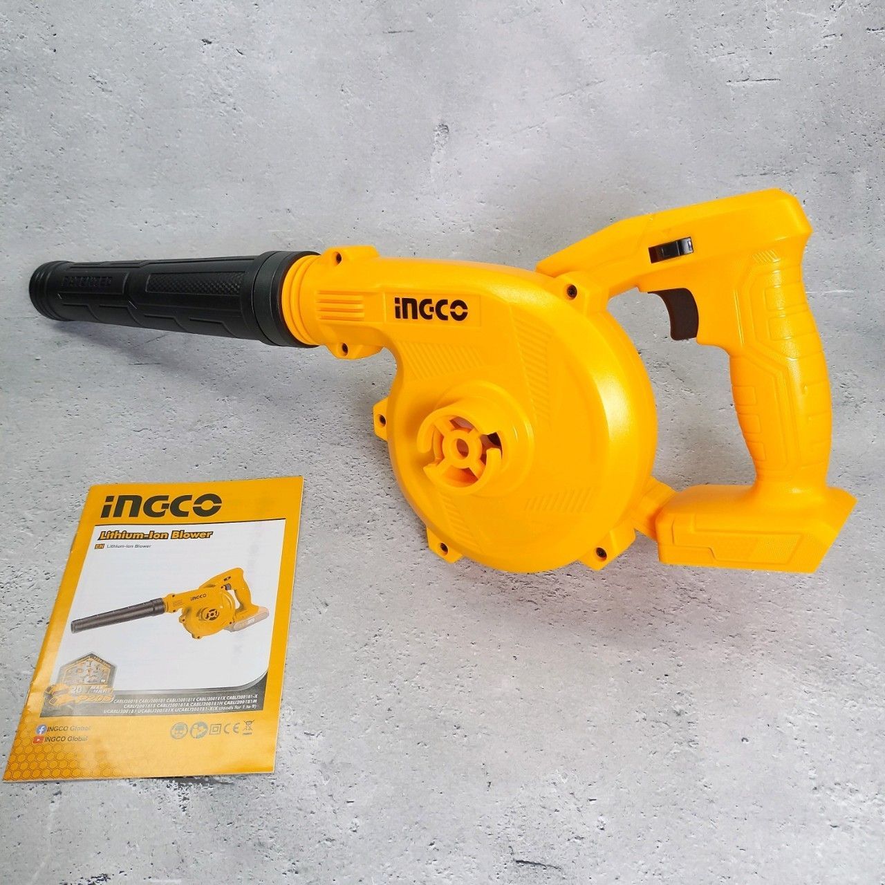 INGCO ブロワー 充電式 20V CABLI20018バッテリー、充電器は