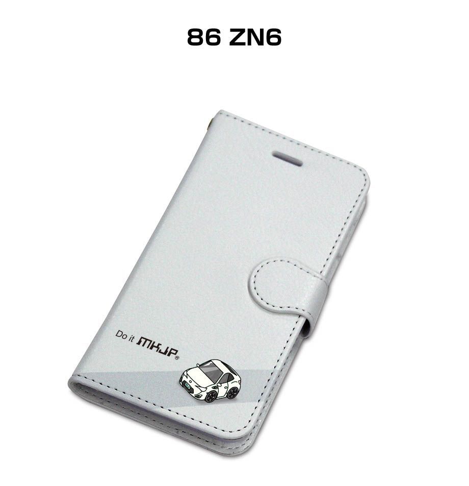 手帳型スマホケース トヨタ 86 ZN6