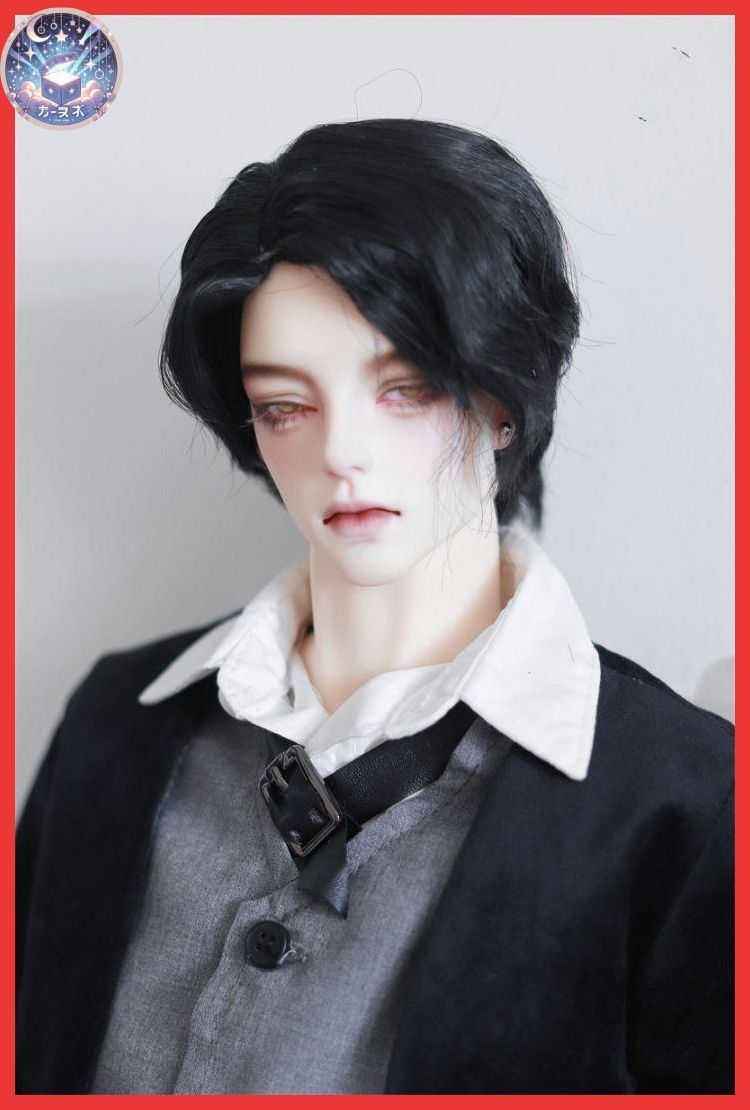 【新品】ウィッグ コスプレウィッグ 女男装ウィッグ メンズウィッグ BJD 人形ドール　用ウィッグカツラ耐熱ハンドメイド-hfjf663