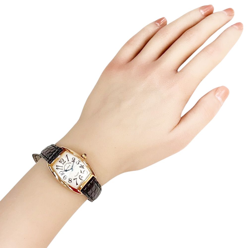 フランクミュラー トノウカーベックス 腕時計 時計 18金 K18ピンク  