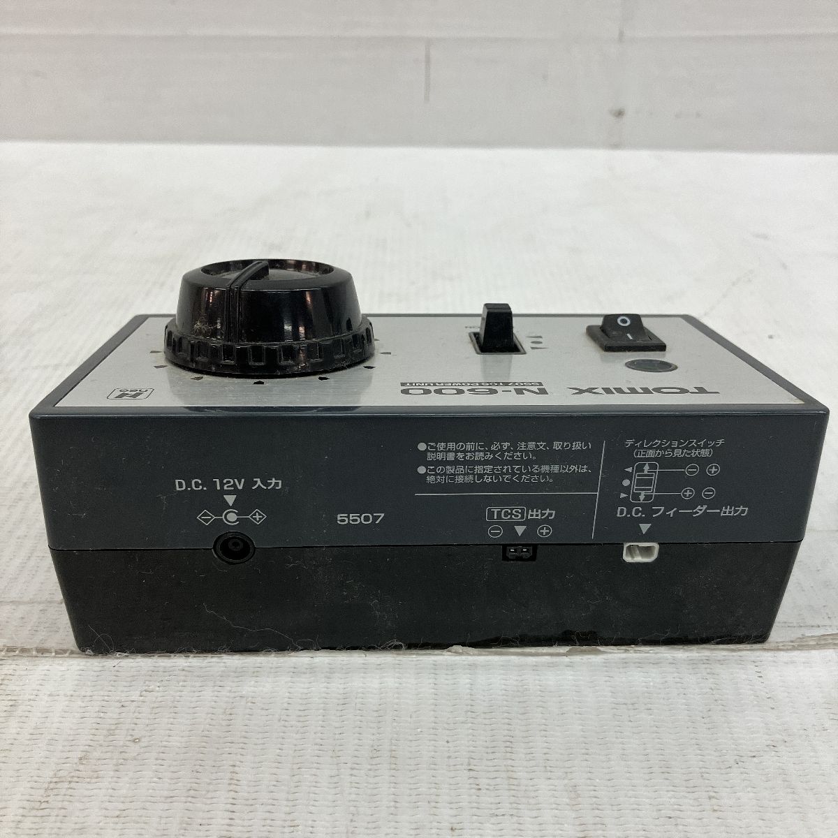 トミックス 5507 パワーユニットN-600×2台 DCフィーダー2本付 トミー