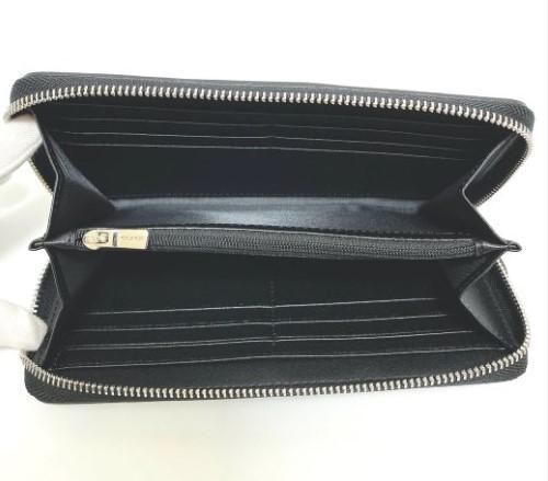COACH 新品 長財布 メンズ レディース コーチ 白 黒 財布 w14