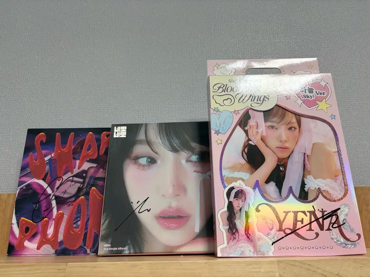 イェナ サイン入りアルバム チェ・イェナ(YENA) アルバム まとめ / サイン入り 非売品 サイン盤